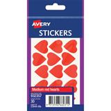 Avery Heart Stickers 23mm