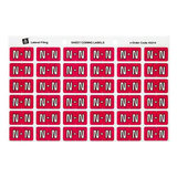 Avery Lateral Filing Labels Alpha *N*