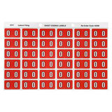 Avery Lateral Filing Labels Numeric *0*