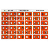 Avery Lateral Filing Labels Numeric *3*