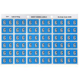 Avery Lateral Filing Labels Numeric *6*