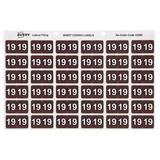 Avery Lateral Filing Labels Year *19*