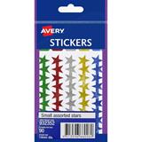 Avery Star Stickers 14mm