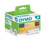 DYMO LW Thermal Plastic Labels 36x89mm