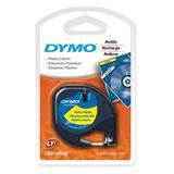 DYMO LetraTag Plastic Labels 12mm