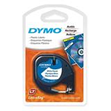 DYMO LetraTag Plastic Labels 12mm