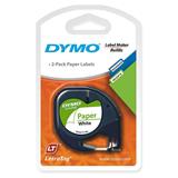 DYMO LetraTag Paper Labels 12mm