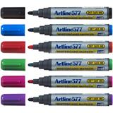 Artline 577 Whiteboard Marker 3mm Wlt6