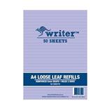 Paper Refills A4 5mm Grid 7 Holes Reinf