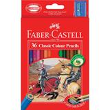 Faber-Castell Classic Hex Colour Pencils