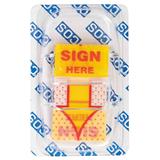 COS Sticky Flags Sign Here Bulk Value Pk