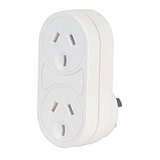 Double Adaptor Twin - Surge Protection