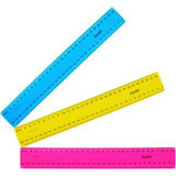 Plastic Ruler 300mm Fluorescent
