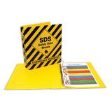 SDS 40mm 2D Ring Binder Yellow