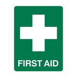 First Aid Sign 350W x 180H