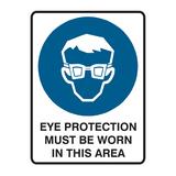 Eye Protection Sign 225Wx300hmm