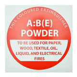 Fire Safety Identification Disc ABE