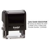 Self Inking 47 x 18mm Custom Stamp