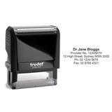 Self Inking 58 x 22mm Custom Stamp