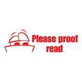 Shiny Teachers Stamp Please Proof Read