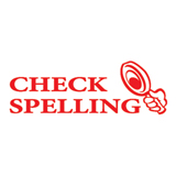 Shiny Teachers Stamp Check Spelling