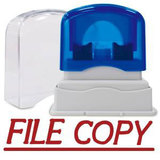 Shiny Pre-Inked Stamp *FILE COPY*