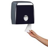 Aquarius Toilet Roll Dispenser Jumbo Blk