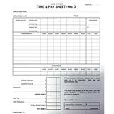 Zions Employee Time&Pay Sheet No 3