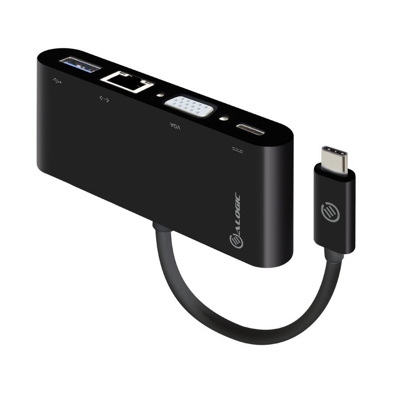 COS ALOGIC USBC MultiPort Adapter with VGA/USB 3.0...