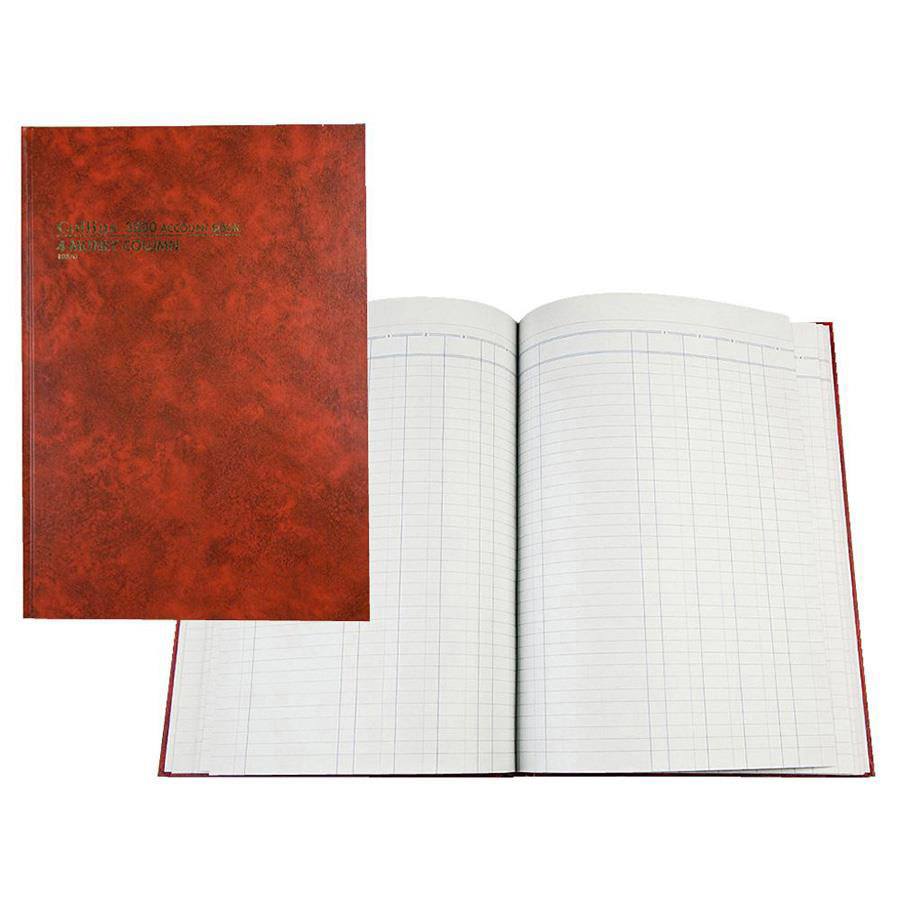 Collins Account Book Hardcover 4 M/C ACCB2530 COS Complete Office