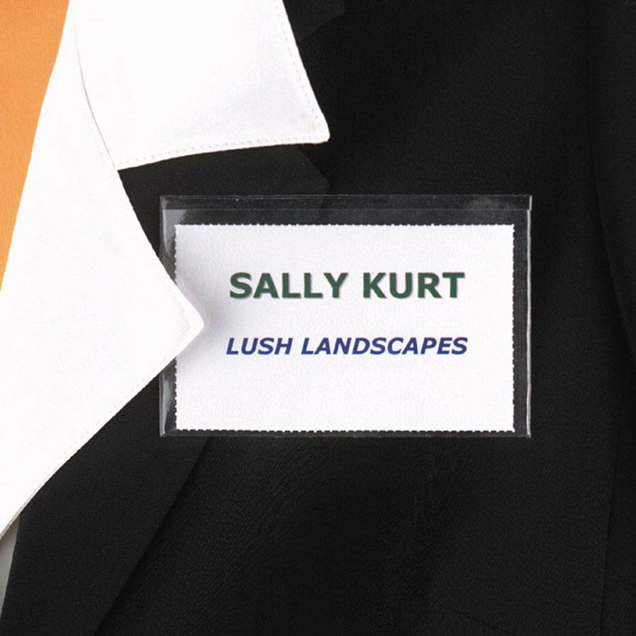 COS Rexel SelfAdhesive ID Convention Badge