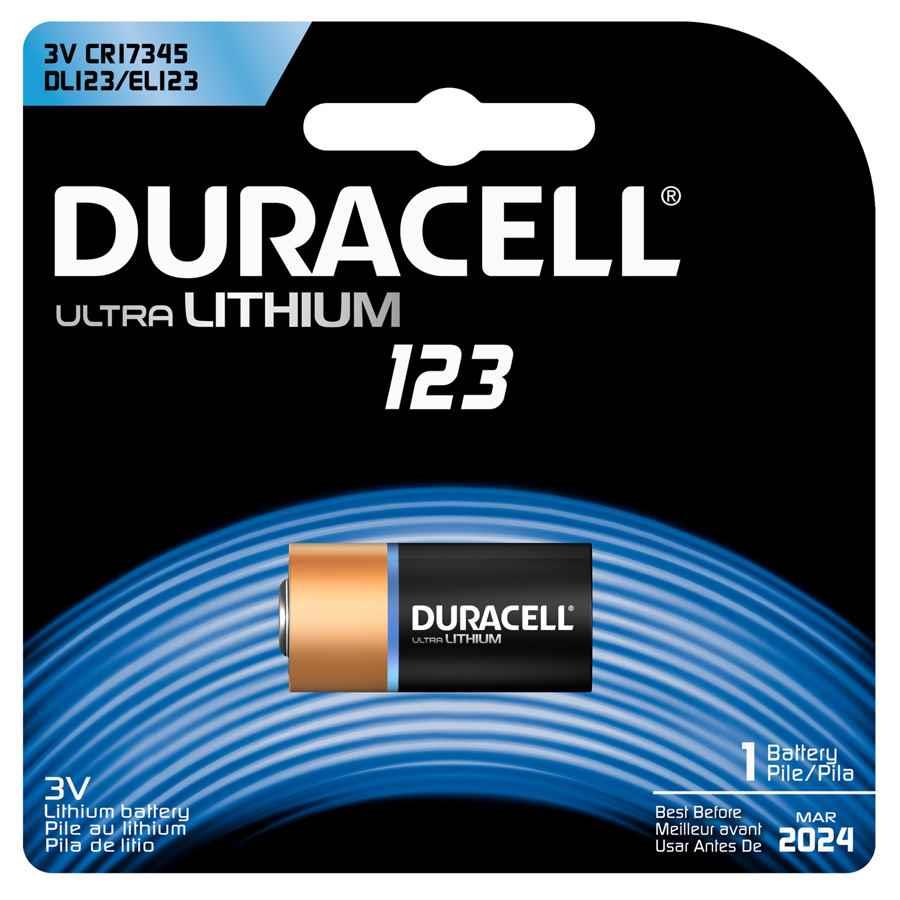 COS Duracell Lithium Photo DL123 3V Battery