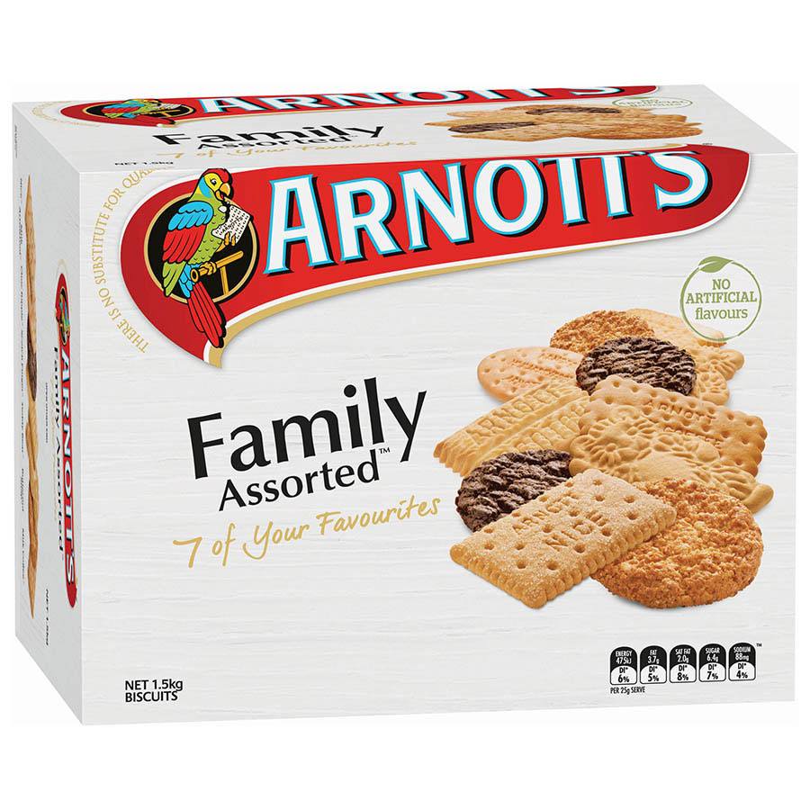 COS Arnotts Family Assorted Biscuits 1.5kg