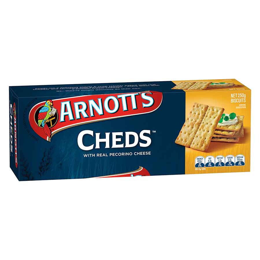 COS Arnotts Cheds Savoury Biscuit 250g