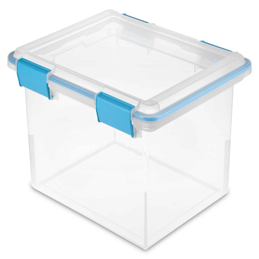 COS Sterilite Gasket Storage Box w Lid 30L