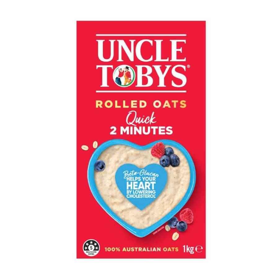Uncle Tobys Quick Oats 1kg CERE3010 COS Complete Office Supplies