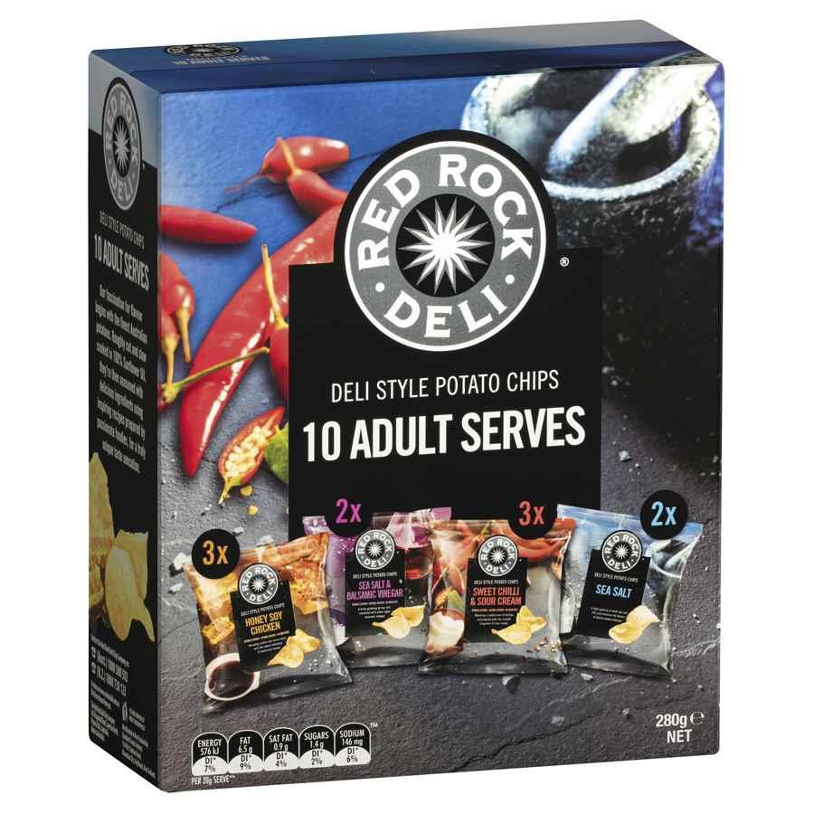 COS Red Rock Deli Chips Variety Pack 280g