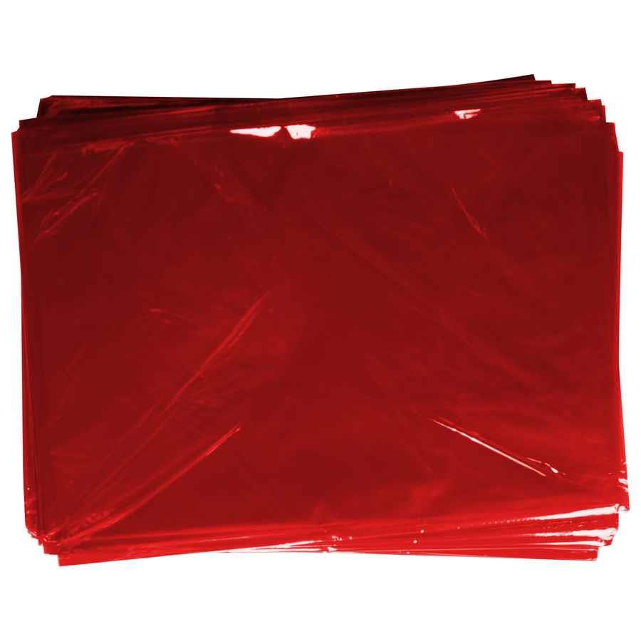 COS CELLO WRAP 750MM X 1M RED PKT25