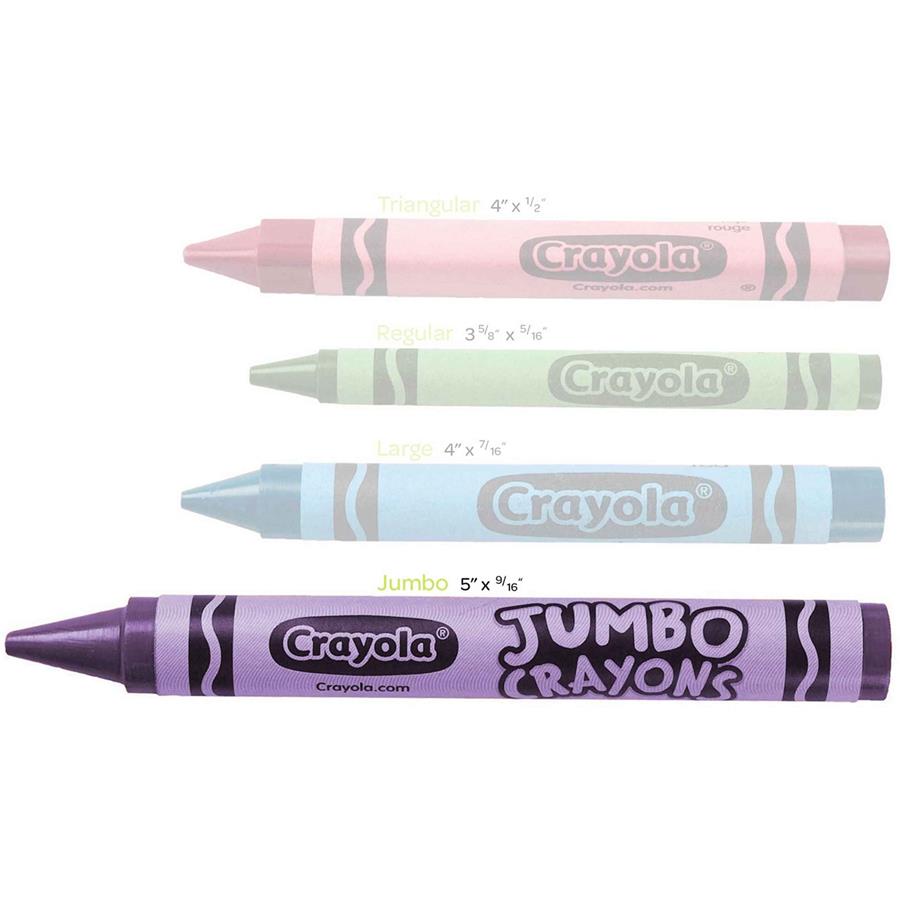 COS Crayola Jumbo Wax Crayons