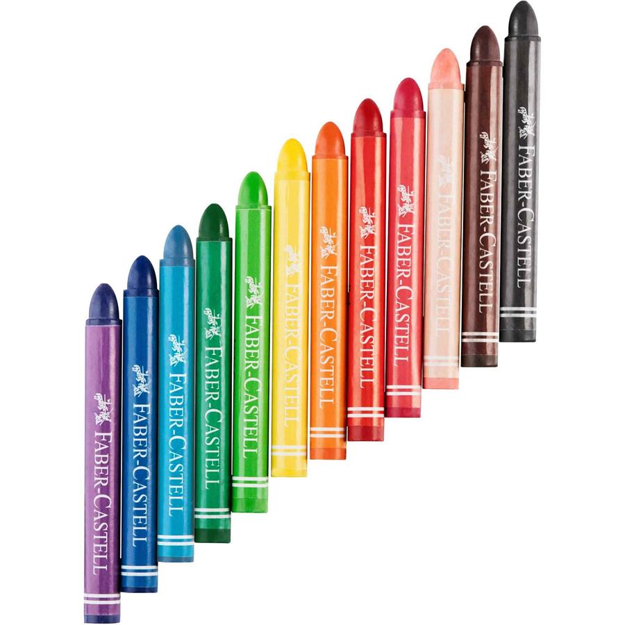 COS FaberCastell Jumbo Wax Crayons