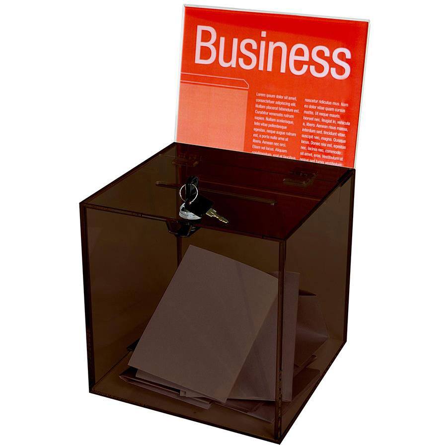 COS Esselte Large Ballot Box with Display
