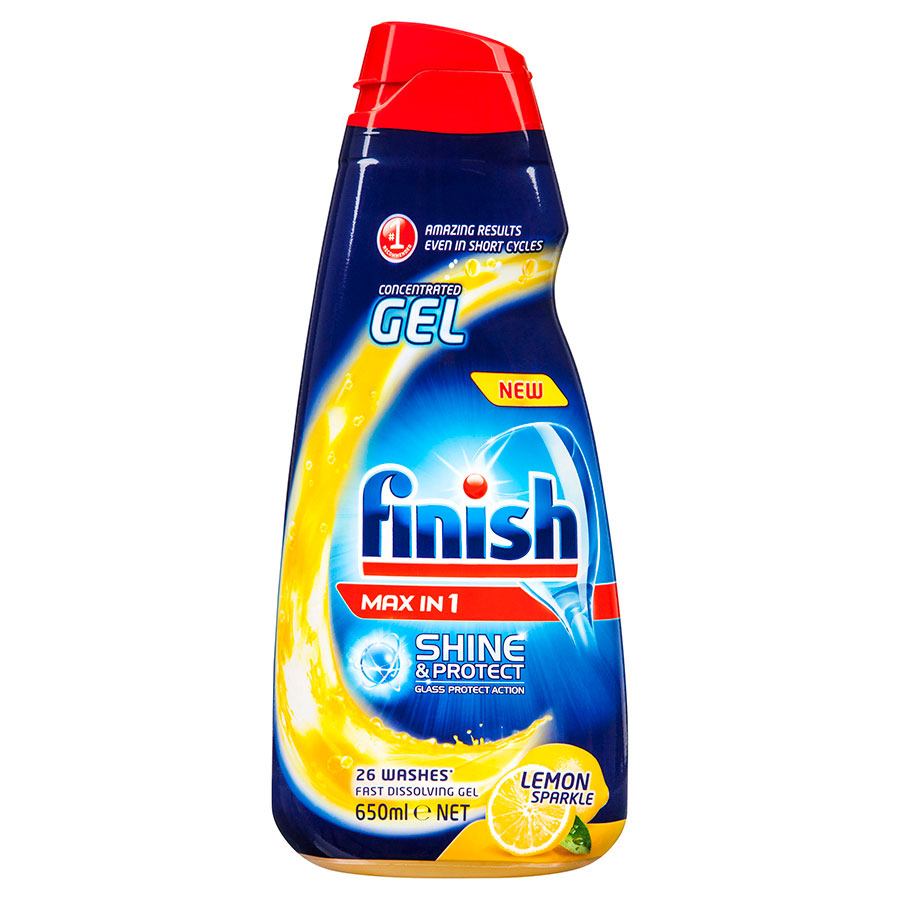 Finish Max in 1 Dishwasher Liquid 650ml DISH1215 COS Complete