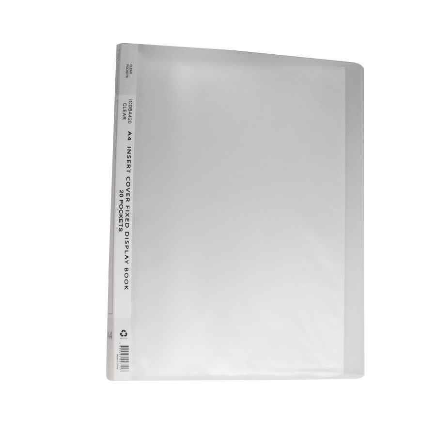 COS Display Book A4 20P Fixed Insert Cover