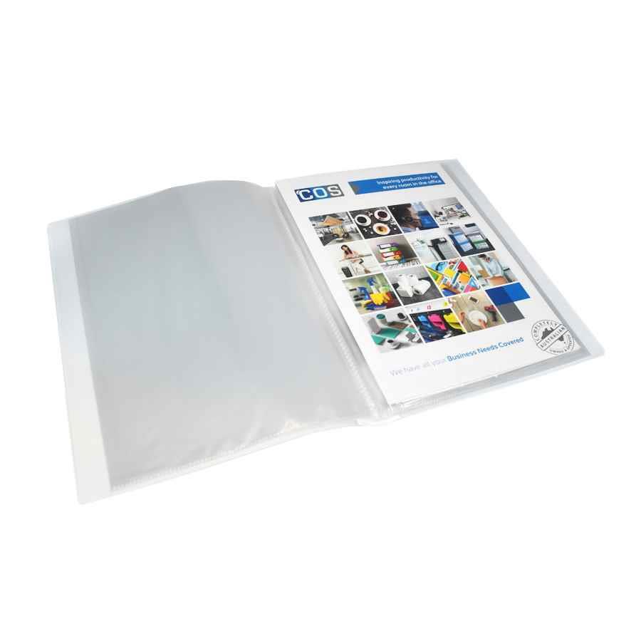 COS Display Book A4 20P Fixed Insert Cover