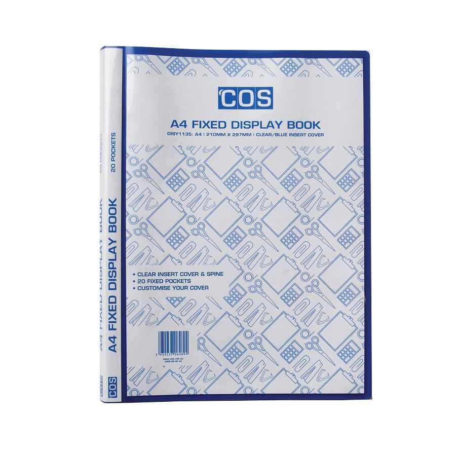 Display Book A4 20P Fixed Insert Cover