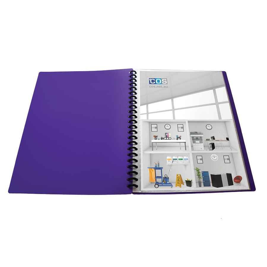 Display Book A4 Refillable 20 Pocket