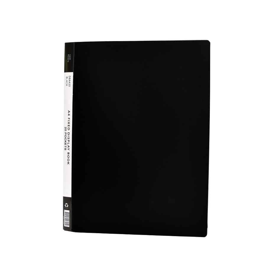COS DISPLAY BOOK FIXED A4 20P BLACK