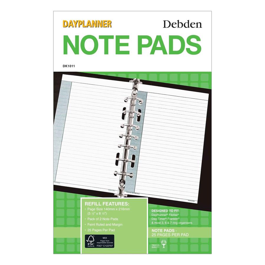 COS Desk Organiser Refill Note Pad Planner