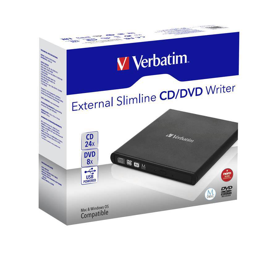 Verbatim External Slimline Cd/dvd Writer Software Download Verbatim External Slimline Cd/dvd Writer Software Download