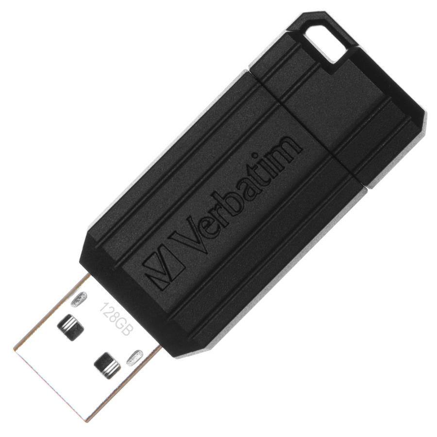 COS Verbatim Pinstripe USB 2.0 Drive 128GB